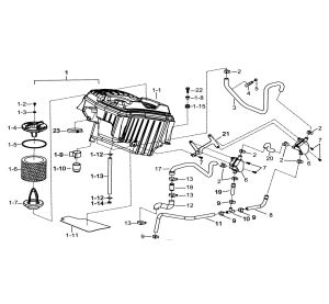 AIR CLEANER ASSY.