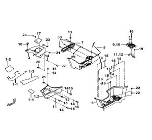 FOOT BOARD