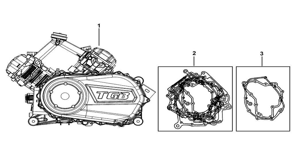 MOTOR EGYSÉG. – robbantott ábra