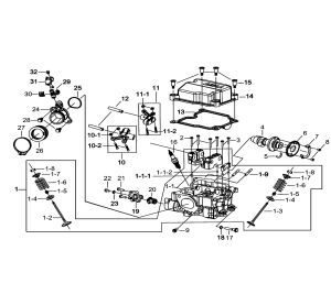 HEAD ASSY, CYLINDER