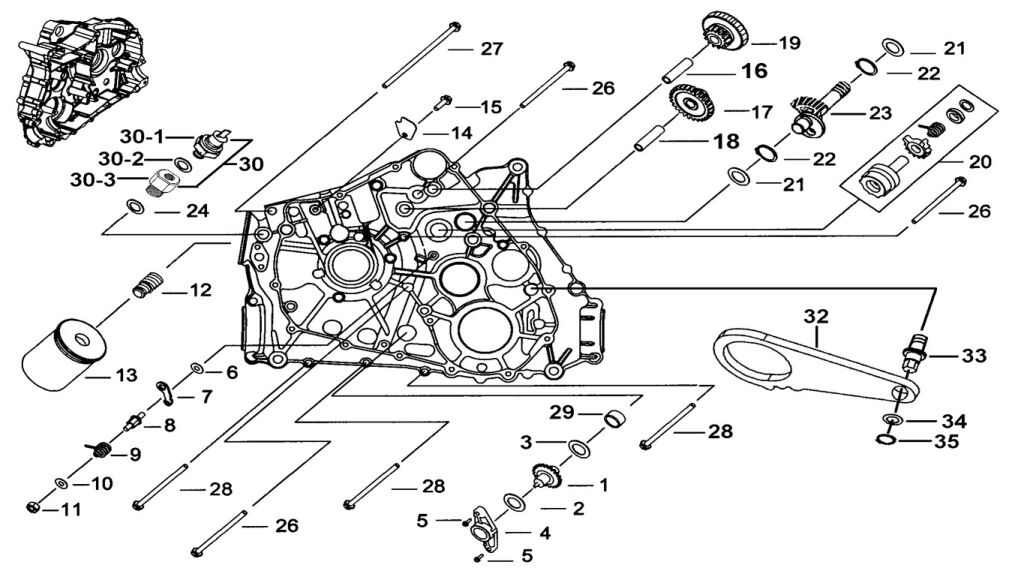 L CRANK HÁZ (1) – robbantott ábra